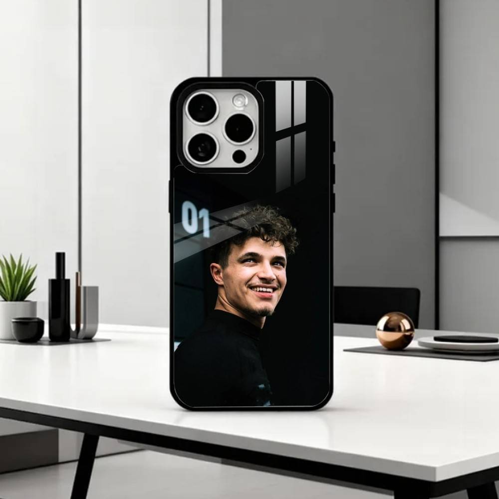 R-Race Driver L-Lando Norris   Phone Case For iPhone17,16,15,14,13,12,11 Plus,Pro Max Magnetic For Magsafe Wireless Charging