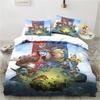 World of Warcraft,WOW ,Spiel Gamer Bettdecke Bettwäscheset,Bettbezug Bettset Bettbezug Kissenbezug,King Queen Size Bettwäscheset