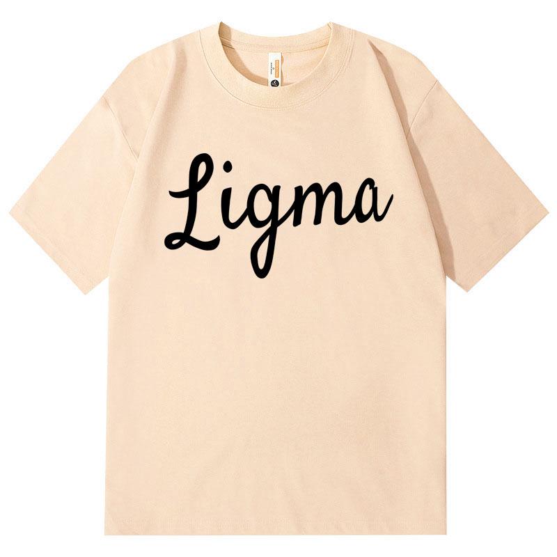 Ligma Funny Meme Tshirt Unisex Unisex Clothing High Quality Fashion Oversized T Shirt Summer Casual Cotton Short Sleeve Tshirts