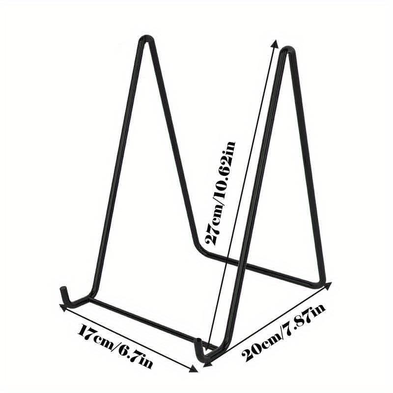 Adjustable Black Metal Easel Oversized for Photos Picture Frames Cookbooks Art Home Living Room Office Decor