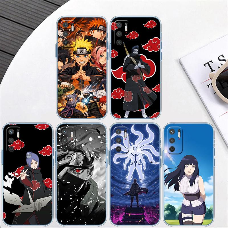 Anime Naruto Transparent Phone Case for Motorola Moto Edge 20 30 40 50 S30 Fusion Ultra Pro Neo Lite + G200 G23
