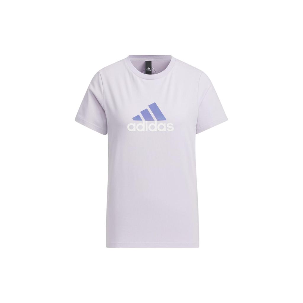 Adidas Must Haves Badge of Sport T-Shirt Women Tops Silver-Purple IM8889