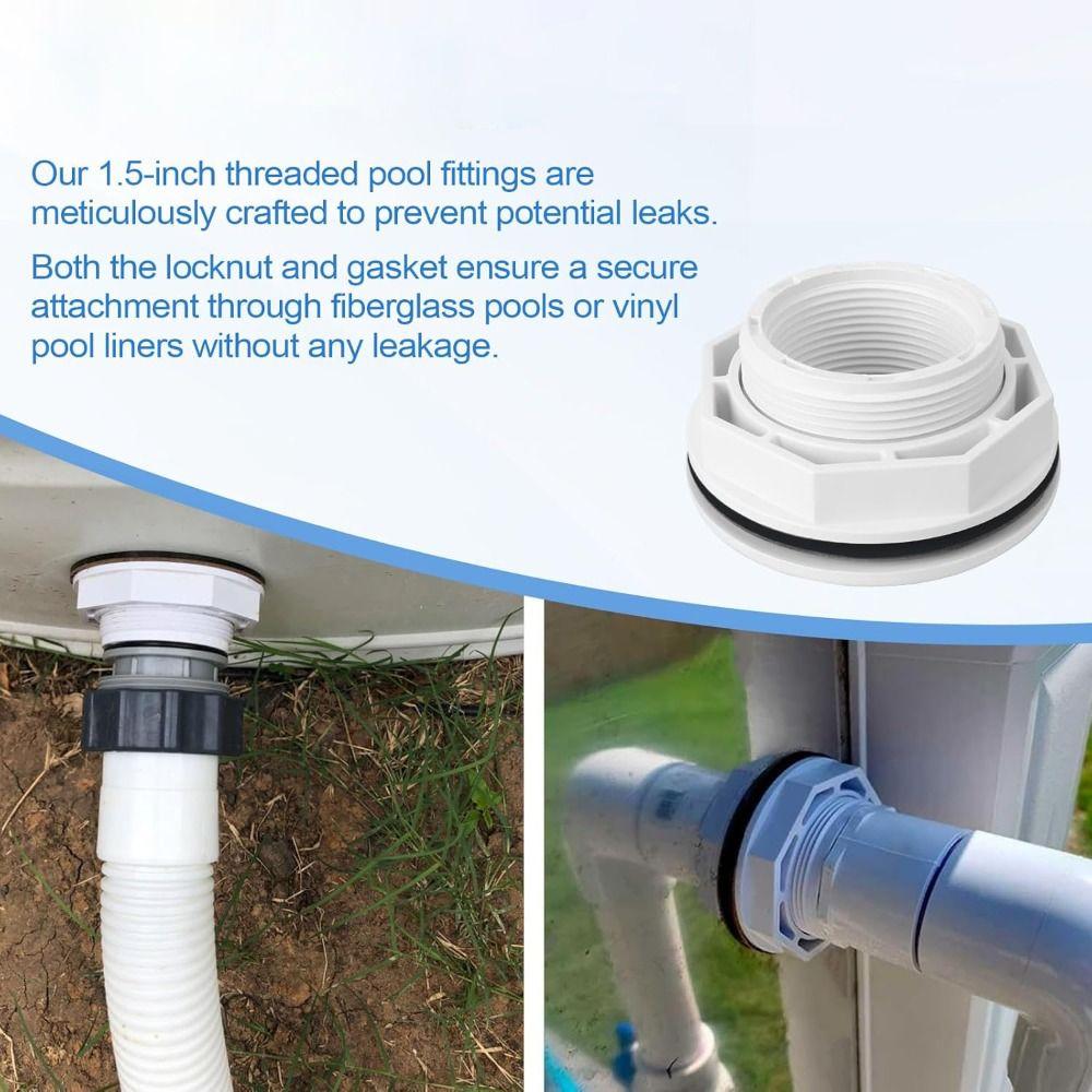With Locknut Pool Return Fitting With Gasket Pool Water Return Fitting  for Hayward SP1023