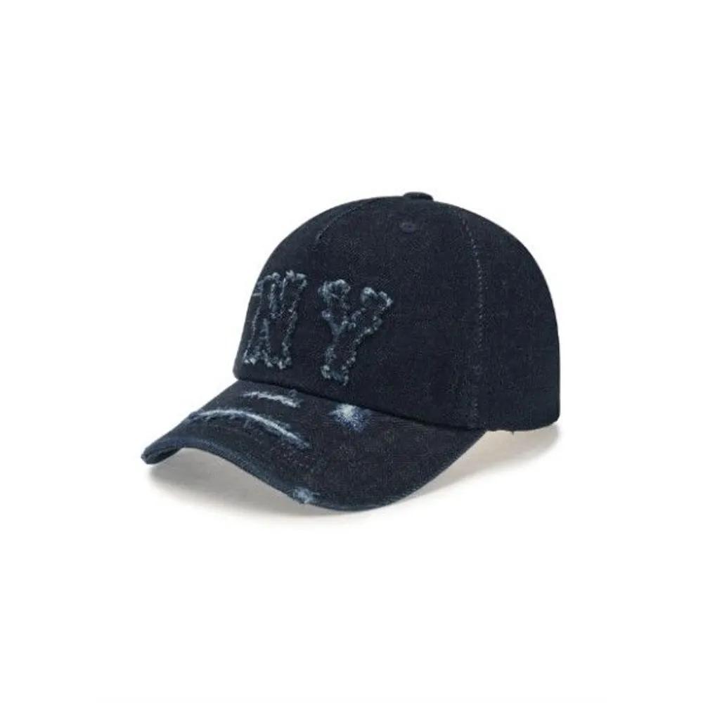[MLB] Cap GQC 3ACPDS24N-50INS Basic Coopers Denim 5PANEL Unstructured Ball Cap New York Yankees FREE