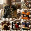 Rider Horse Painting Cushion Cover Multi-Scene Pillow Cover for Home & Car - Reversible, Soft & Durable for Daily Use