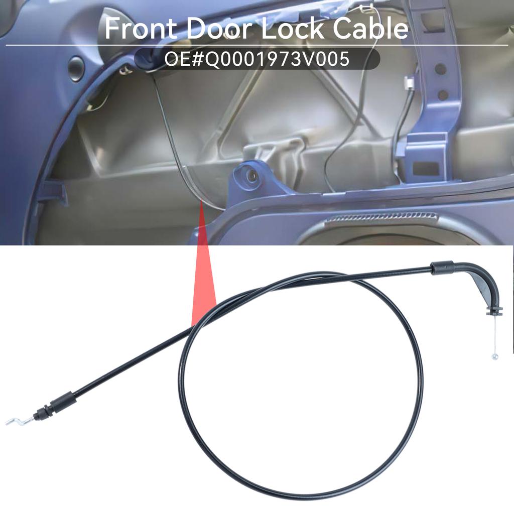 Car Interior Door Handle Release Lock Cable For Smart Fortwo 450 Cabrio City-Coupe 1998 - 2007 Q0001973V005 Auto Accessory Parts