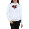DC Comics Womens/Ladies Justice League Movie Superman Emblem Hoodie