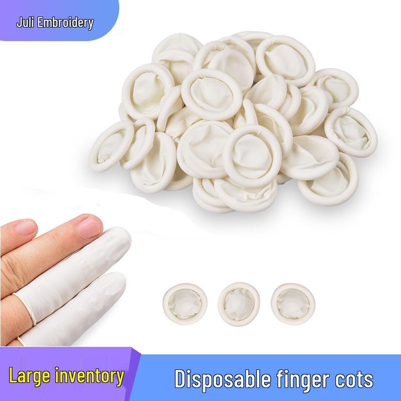 Disposable Latex Finger Cots for Microblading and Makeup Application