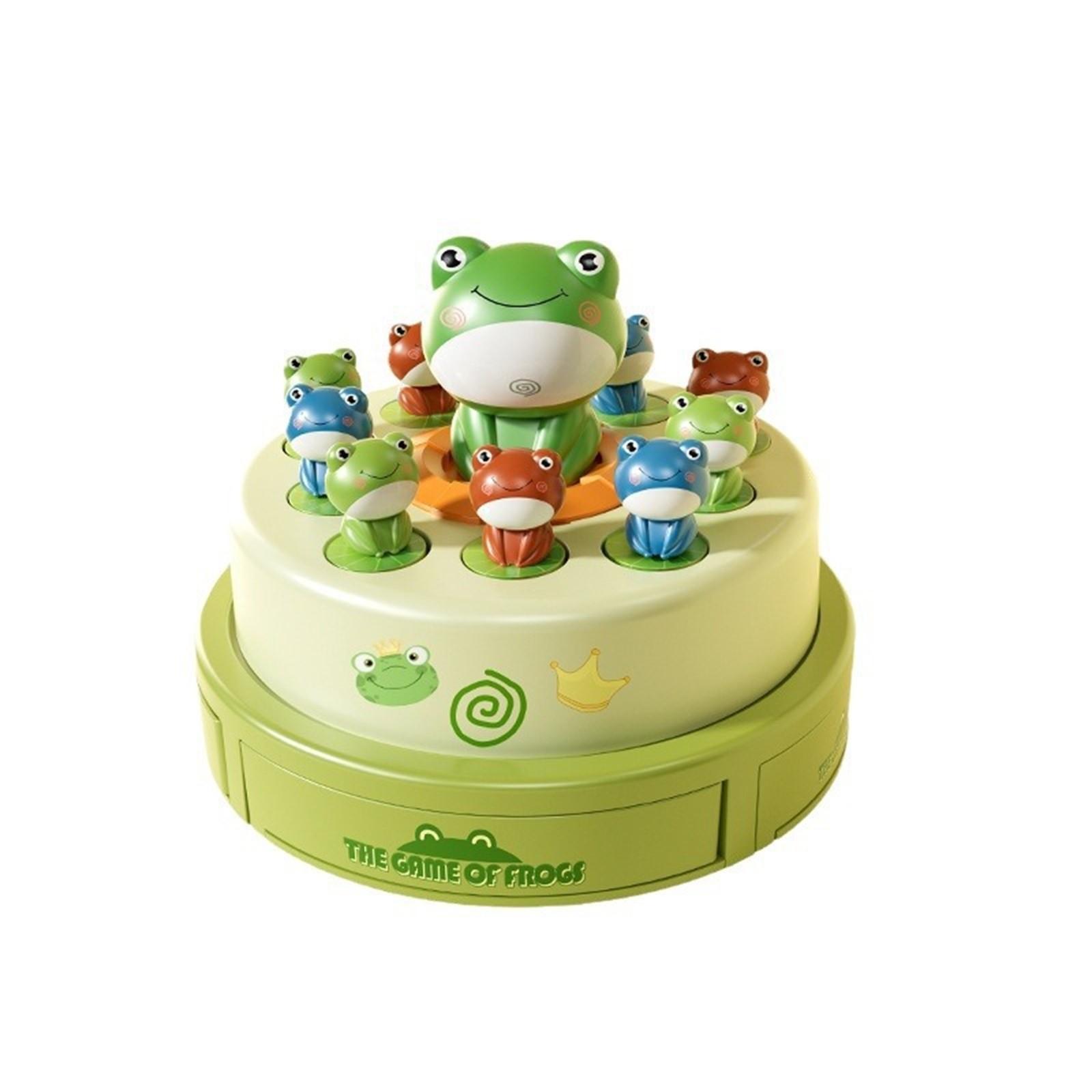 

Настольные игры «Прыгай и лови лягушку», настольные игры «Лягушка» для детей 4-6 лет, интерактивные настольные игры для всей семьи, игра «Прыгай и поймай», развивающие игрушки One Size
