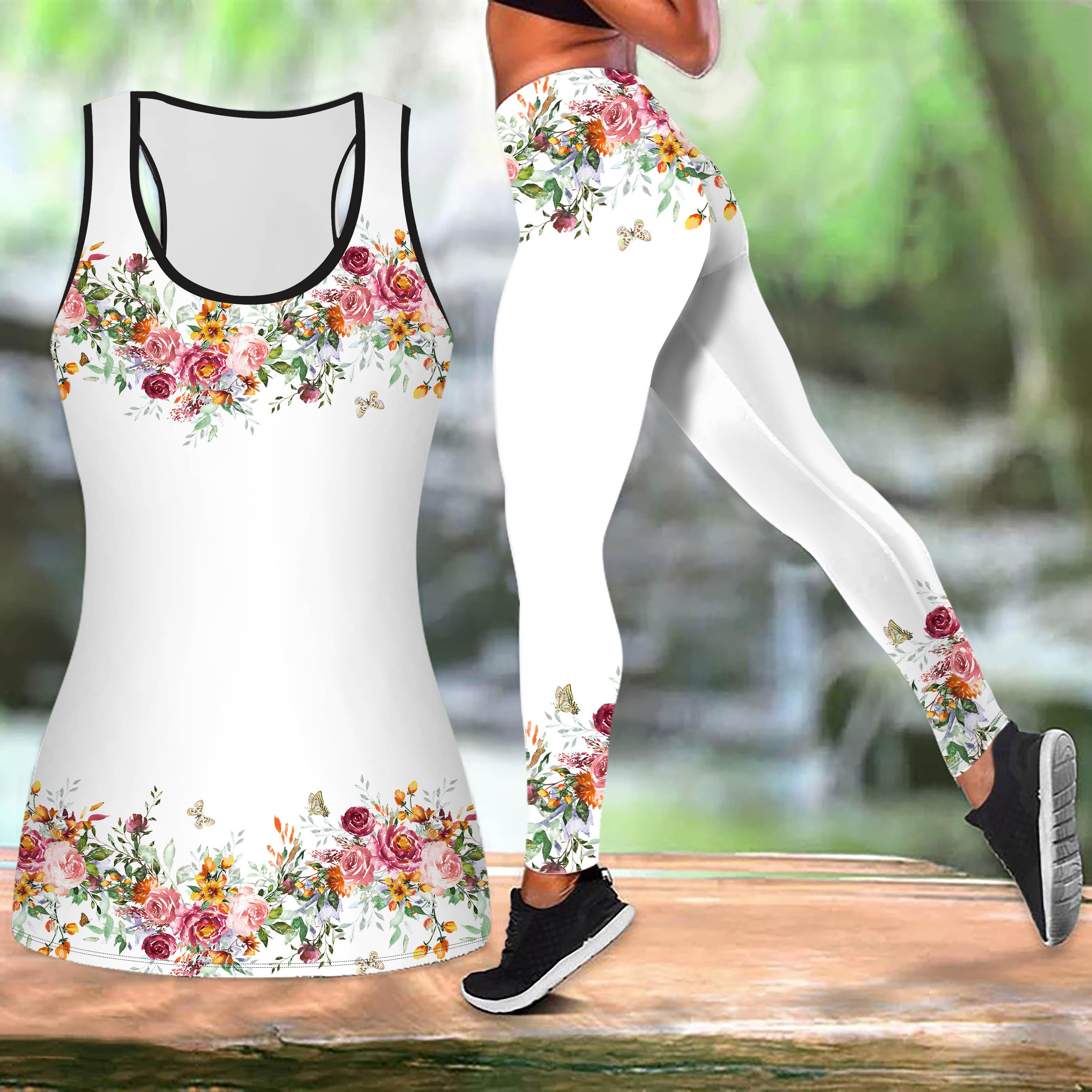 

Костюм для йоги с принтом «сорока» для женщин, модные леггинсы для тренировок, фитнес-спорт, повседневный комплект для йоги, спортивный костюм 8XL разноцветный