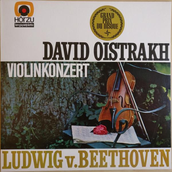LP Record DAVID OISTRACH LUDWIG VAN BEETHOV Violinkonzert SHZE143 HR ZU 1967 Germany Classical Used