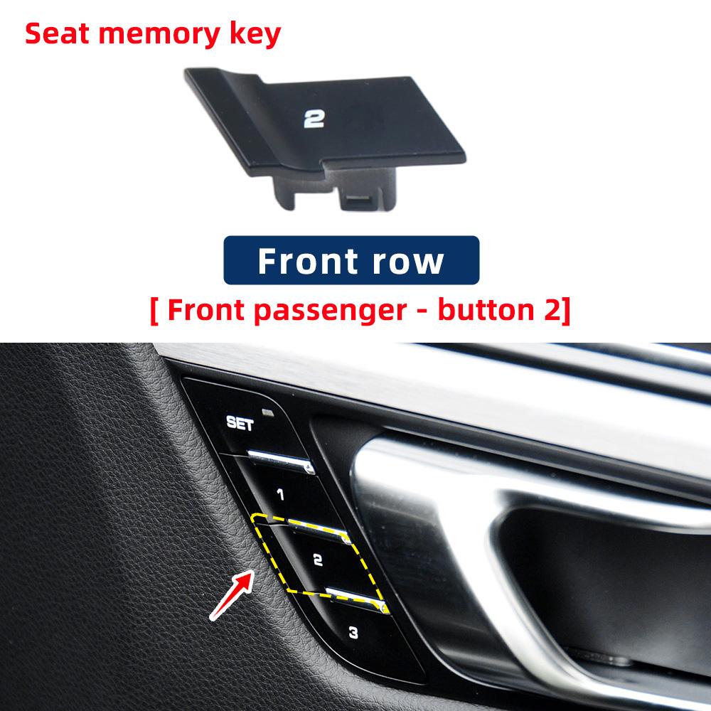 Car Front Button For Porsche Macan Seat Memory Key Seat Memory Button 2014- 2018 95B959855 95B959856 Car Accessories Replacement