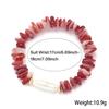 Neues organisches Luxus-Damenarmband 5 Farboptionen Premium Ausgewählt Unregelmäßiger Acryl-Strang-Armband Strand Surfen Schmuck