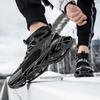 Herrenschuhe Sneaker Mesh Atmungsaktiv Hochelastisch Weichsohlig Trendig Lässig Laufschuhe Stoßdämpfend Blade Sportschuhe Herren