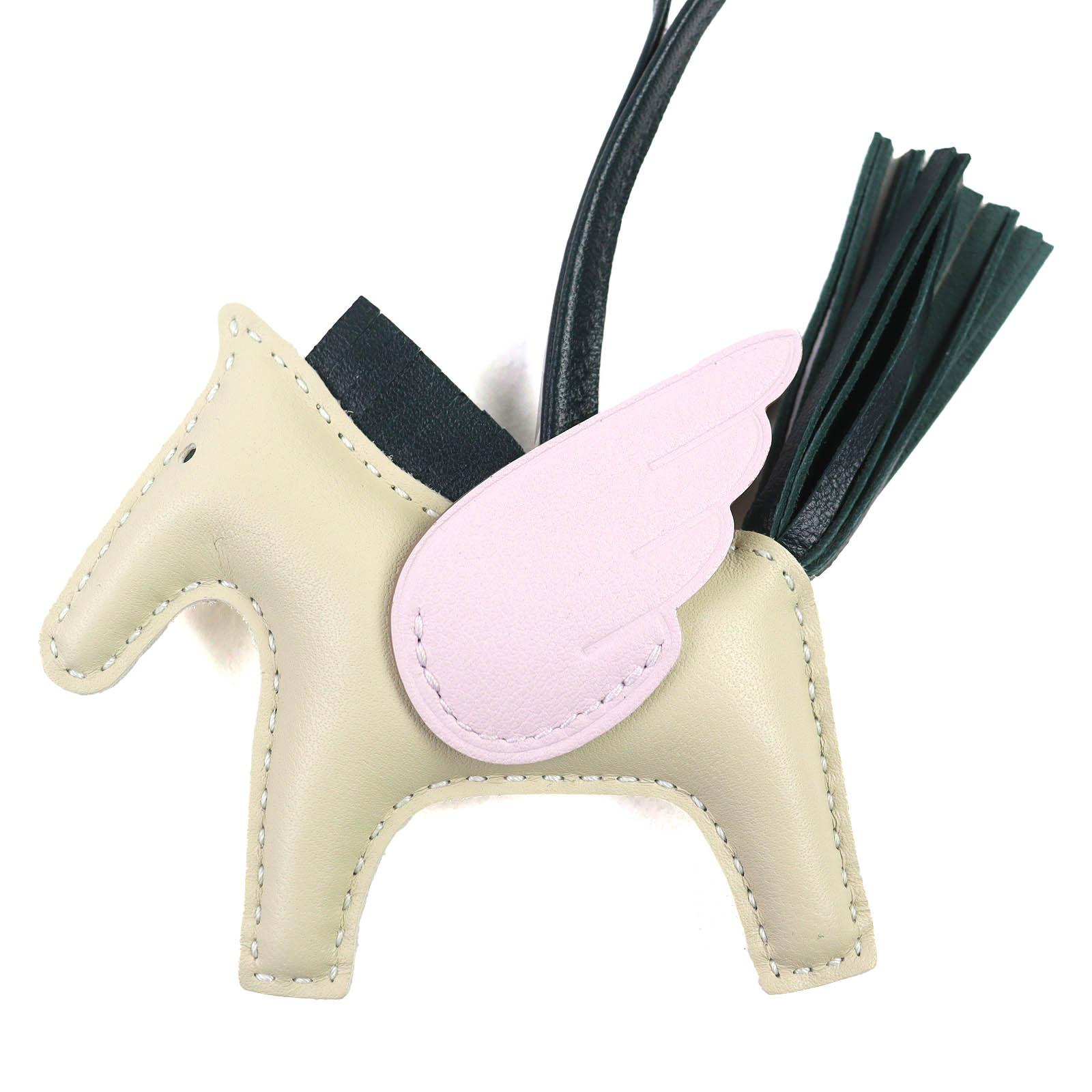 

Бездоганний брелок для сумки HERMES Rodeo Charm Pegasus PM Anyo Miro Жіночий Вживаний