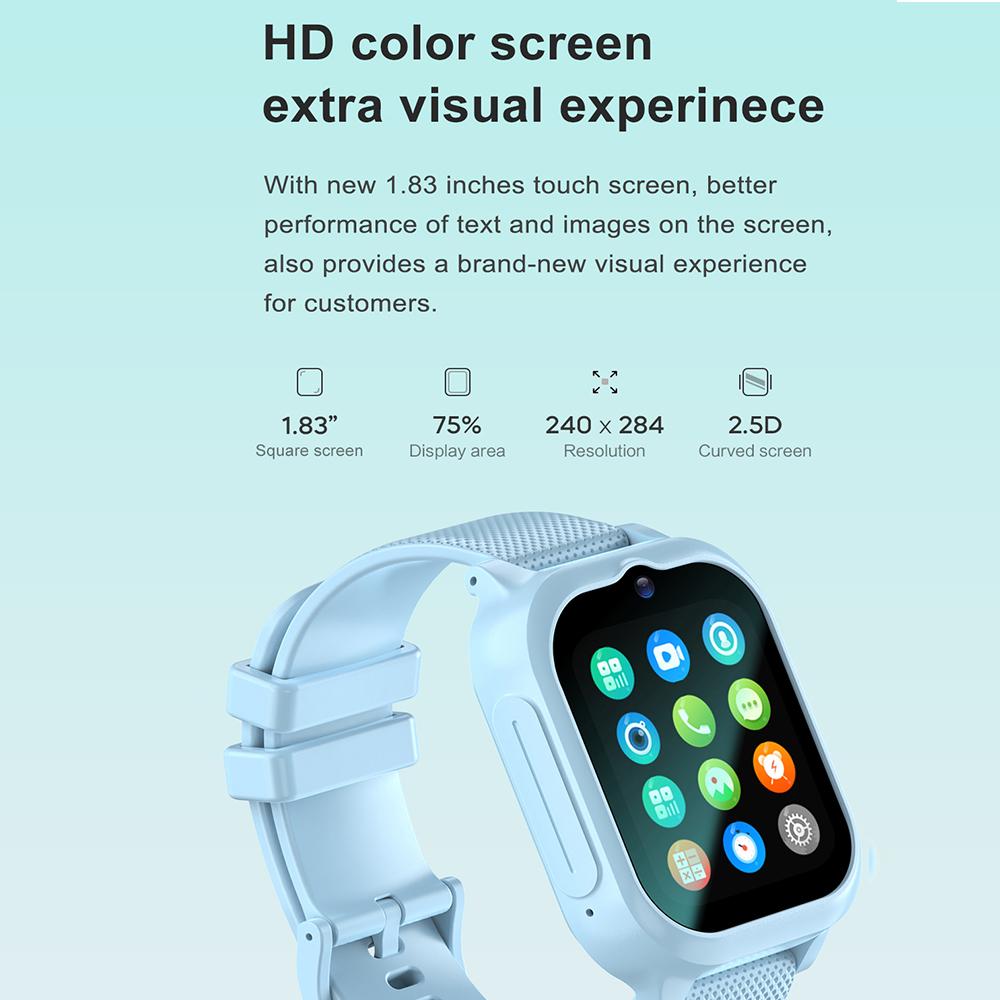 New Kids Smart Watch 4G GPS WIFI Video Call SOS Child Smartwatch Camera Voice Monitor Tracker Location Phone Watch