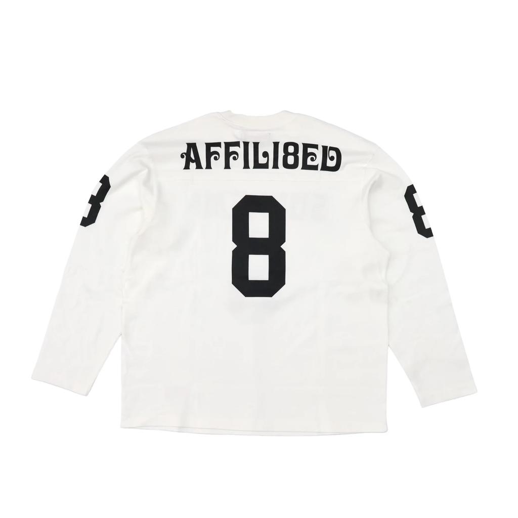 Supreme Affiliated L/S Football Top White