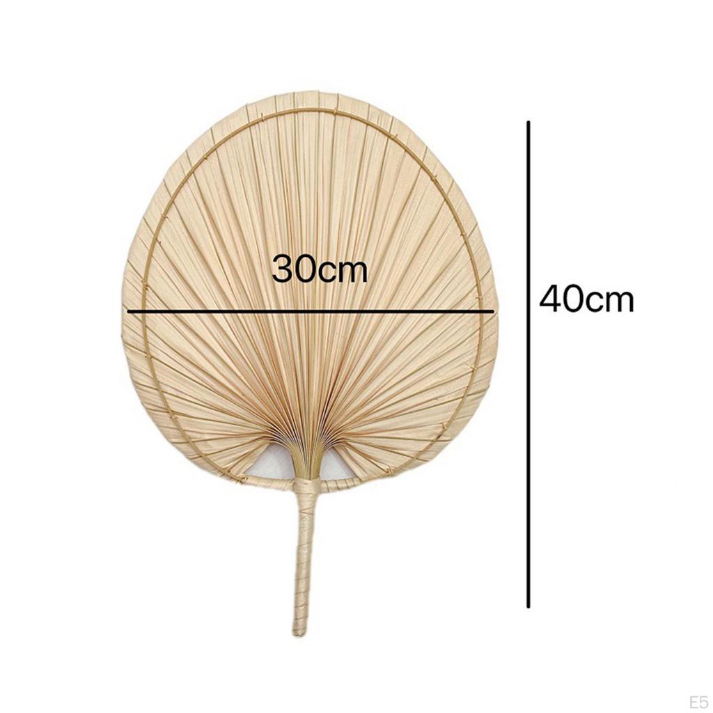 Hand Woven Holding Fan Boho Cooling Supplies Decorative Fans Tropical