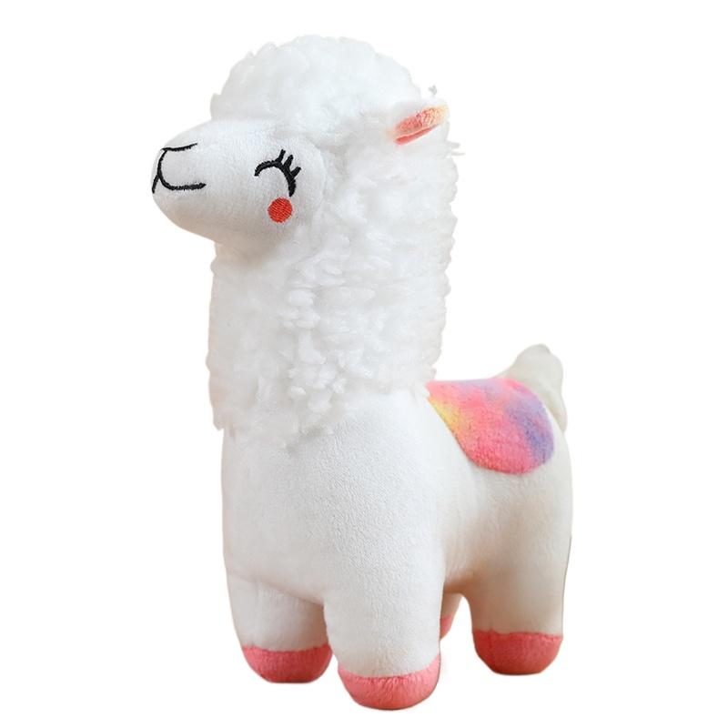 25CM Four Colours Alpacas Plush Toys Stuffed Cartoon Animal Doll New Soft Sheep Doll Home Decor