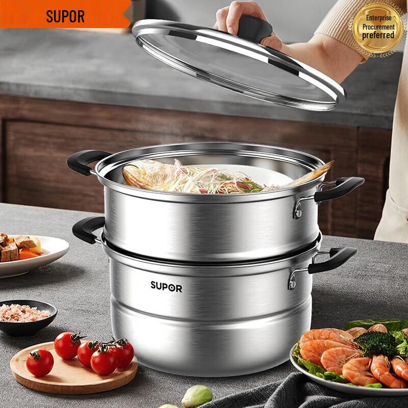 Supor Stainless Steel Cookware Set