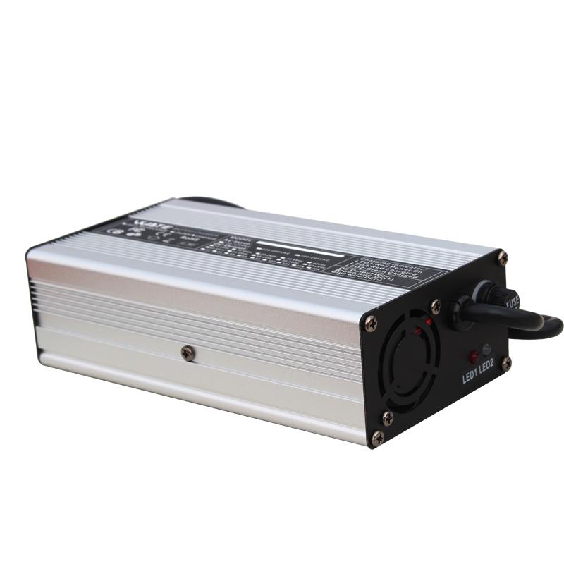 29.4V 10A Li-ion Lithium Fast Charger For 24 Volt 7S Battery Charger With Fan Aluminum Case