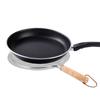 Cooktop Electric Gas Stove Milk Wooden Handle Coffee Heat Diffuser Reducer Plate Ring Flame Guard
