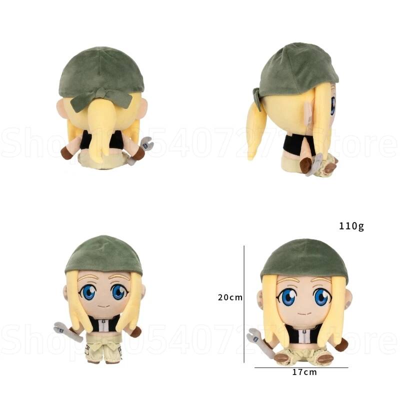 Edward Elric Plüschtier Fullmetal Alchemist Plüschtier Alphonse Elric Winry Rockbell Puppe Anime Zubehör Sammlerstück Geschenk