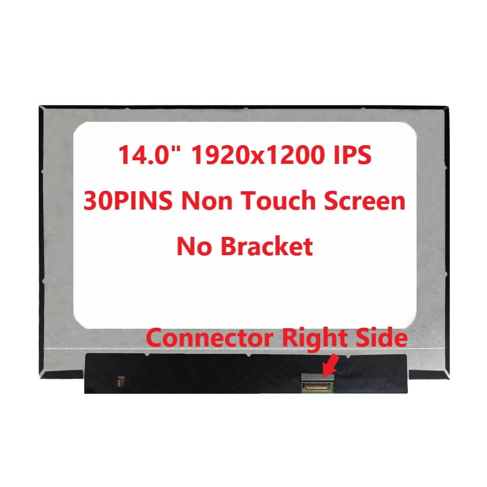 Ecran LCD FULLCOM de 14,0 inch WUXGA 1920x1200 60Hz IPS cu 30 de pini Compatibil cu CMN1441 și Asus vivobook M1403Q N140JCA-ELK rev. c2