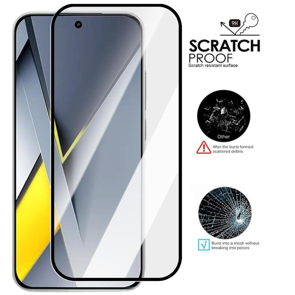 1-4Pcs 9H Tempered Glass Screen Protectors for Xiaomi POCO F8 Pro Full Coverage Protective Glass Films for Xiaomi POCO F8 Ultra