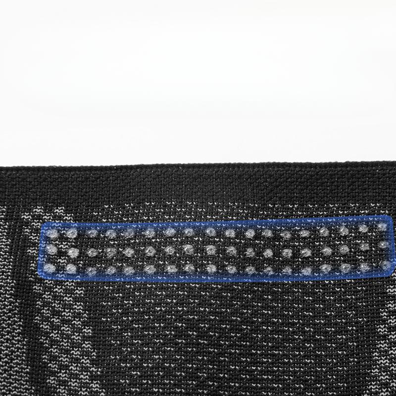 Single Flat Knitting Machine Knitting Pressurized Anti-slip Knee Pads Outdoor Mountaineering Basketball Fitness Silicone Massage Spring Strip