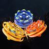 Fireworks Gyro Toy Glowing Rotating Gyro Battle Handheld Stress Relief Gyro Creative Children'S Gift That Will Emit Fire