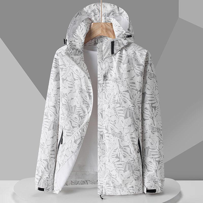 

Парная ветровка камуфляжного цвета для мужчин и женщин на весну/осень - дышащая куртка для активного отдыха XL