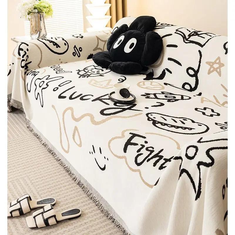 

Новый чехол для дивана из шенилла с рисунком Four Seasons Universal Anti-Claw Anti-Kog нелипкий чехол для дивана из ткани для дивана Полотенце 180X340