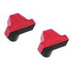 2Pcs Woodworking Stop Block Aluminum Alloy 20mm Quick Release Anti Slip Workbench Dog Stop