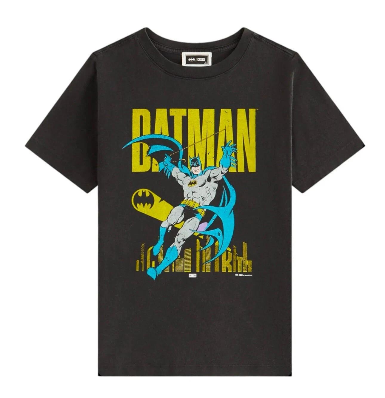 KITH x BATMAN CLASSIC VINTAGE TEE Size Large Sealed In Hand XL
