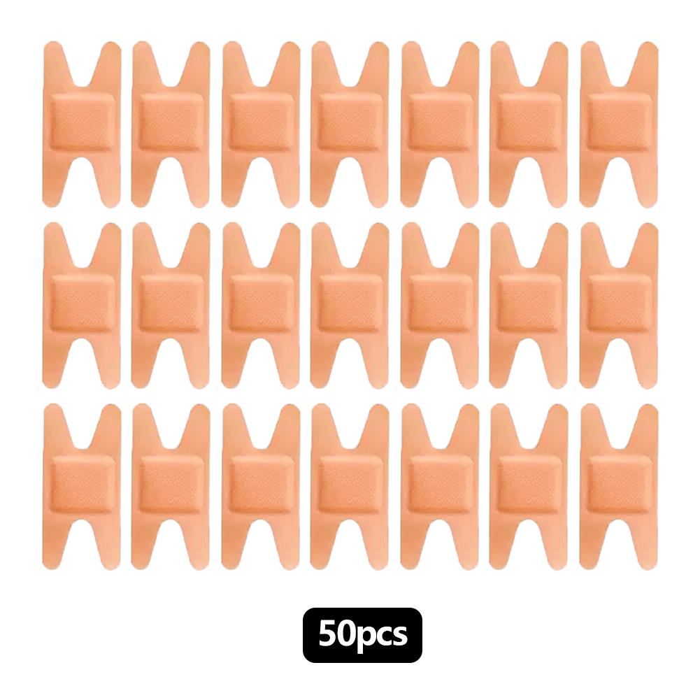 50Pcs Variety Shapes Waterproof Bandage Breathable First Band Aid Wound Dressing Medical Tape Wound Plaster Bandaids