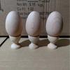 Beech Wood Simulation Egg for DIY Painting - Children's Hand-Painted Craft