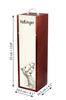 Haflinger - Wine Box with a Horse, Alcohol Box with Graphics, Personalized Gift Box from the Art-Dog Brand