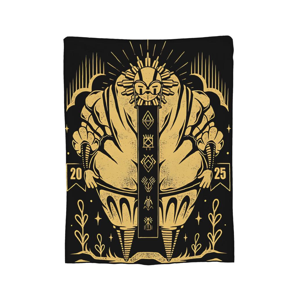 Esquie Clair Obscur Expedition 33 Tarot Card Blanket Fleece Printed   Warm Throw Blankets for Bedding Travel Bedding Throws
