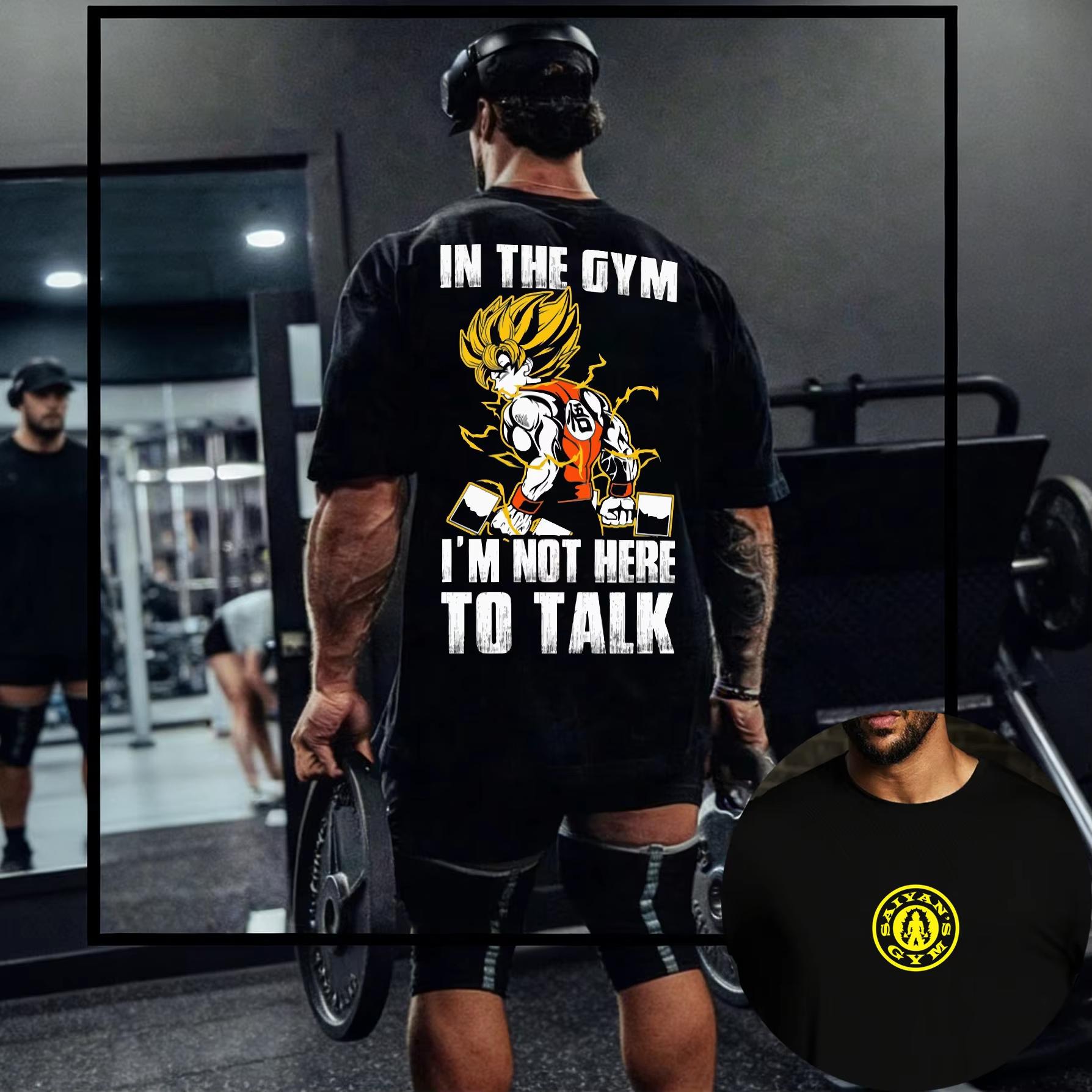 

2026 new Dragon Ball Japanese anime mens and womens sports fitness Tshirt shortsleeved Goku Tshirt S