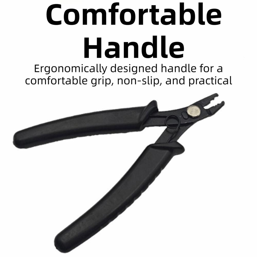 Opening/Closing Split Ring Pliers Crimping Function Cutting Pliers Jewelry Repair