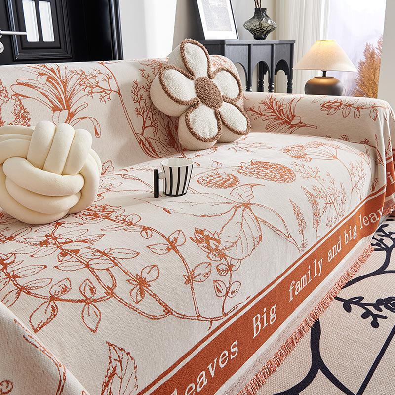 Четыре сезона универсальный утолщенный чехол для дивана из шенилла универсальный чехол — фото 5