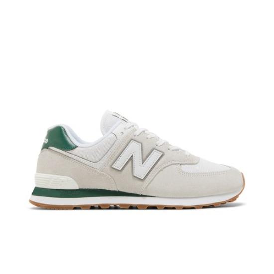 New Balance 574 White Green Gum ML574TD2