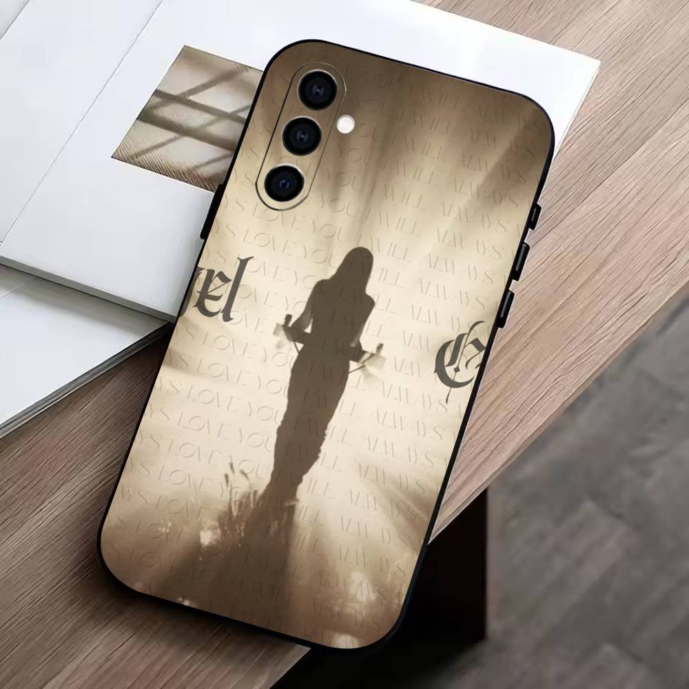 

E-Ethel Cain Perverts Phone Case Black Silicone Soft For Samsung Galaxy A73,A72,A71,A70,A53,A52,A51 Samsung a71 4g
