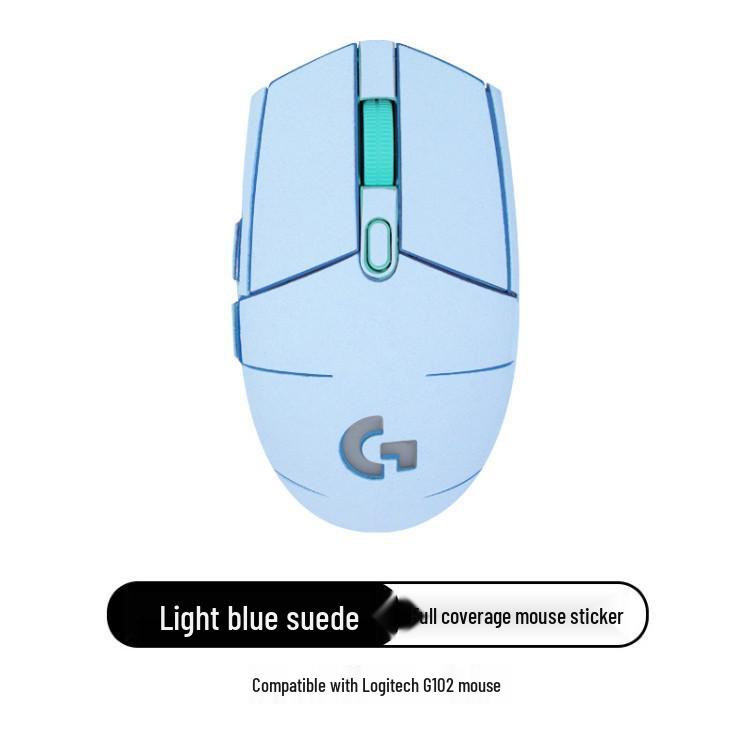 Logitech G102/G304/GPRO Antislip Zweetabsorberende Volledige Dekking Muisstickers