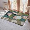 Anime N Nintama Rantarou Floor Mat Eco  Flannel Doormat Non Slip Odorless Indoor Floor Rug Soft Short Plush Home Mat