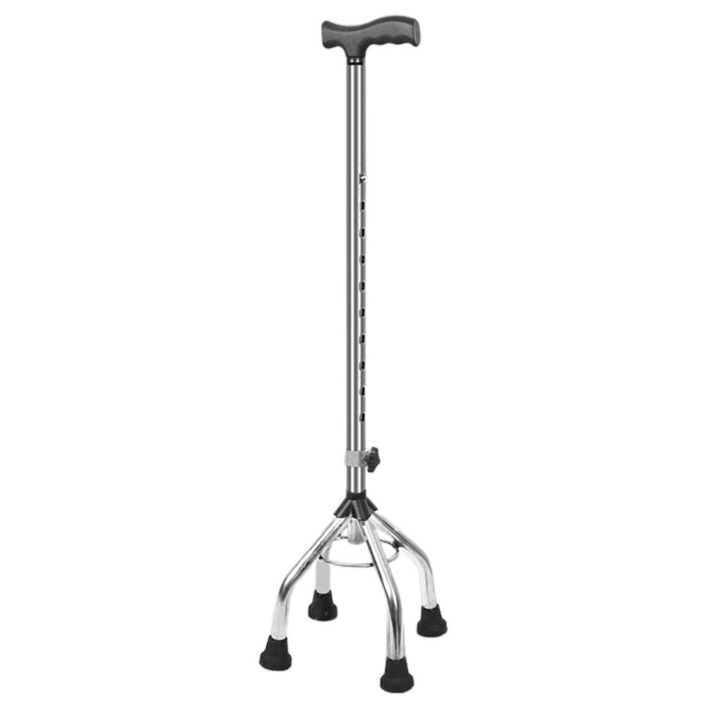 

Stainless Steel Forearm Crutch Wear-resistance Armpits Handle Elderly Crutch Move Tool срібний