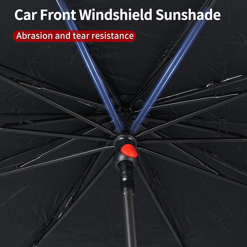 LEG1 Car Front Windshield Sunshade Umbrella Summer Sun Protection For VW R Magotan Passat Tiguan Scirocco Golf 5 7 Polo Jetta Sagitar