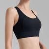 Sport-BH mit hoher Intensität mit atmungsaktiven, stützenden Cups, Yoga-Weste, formend und stützend, rückenverstärkende Fitnessbekleidung
