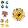 Exquisite Alloy Beyblade Ux Series Ux-01-02-03 Majestic Dragon Sword Beyblade Set For Enthusiasts